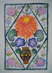 Orange flower