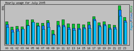 Hourly usage