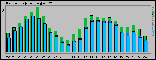 Hourly usage