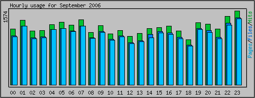 Hourly usage
