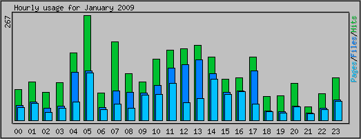 Hourly usage