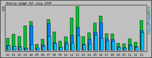 Hourly usage