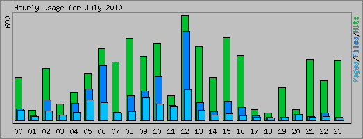 Hourly usage