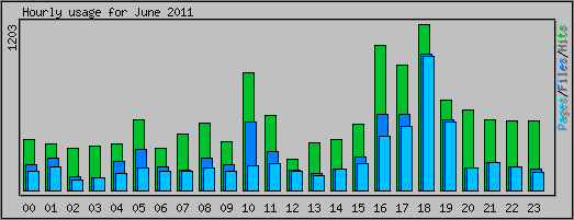 Hourly usage