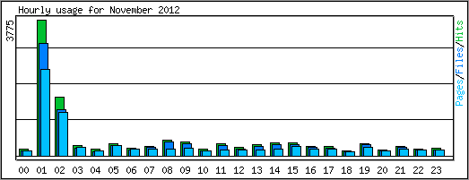 Hourly usage