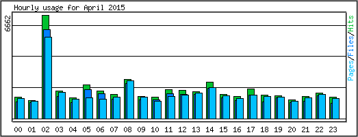 Hourly usage
