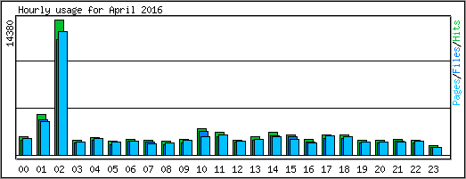 Hourly usage